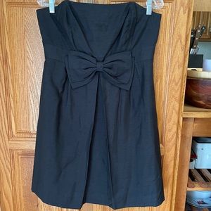Lilly Pulitzer black strapless dress